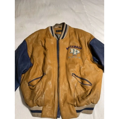 Pelle Pelle Authentic Baseball Urban League Brown Jacket view 2
