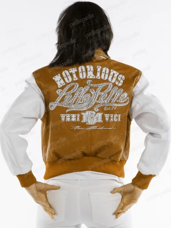 Pelle Pelle Notorious Mustard Ladies Jacket view 2