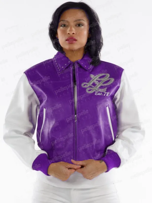 Pelle Pelle Ladies Notorious Pink Jacket view 2