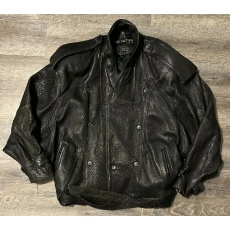 Pelle Pelle Baggy Black Leather Marc Buchanan Jacket view 2
