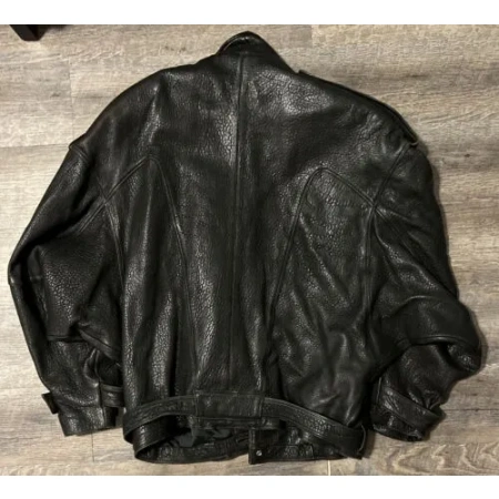 Pelle Pelle Baggy Black Leather Marc Buchanan Jacket