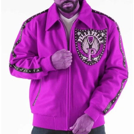 Pelle Pelle Band of Brothers Light Purple Jacket view 2
