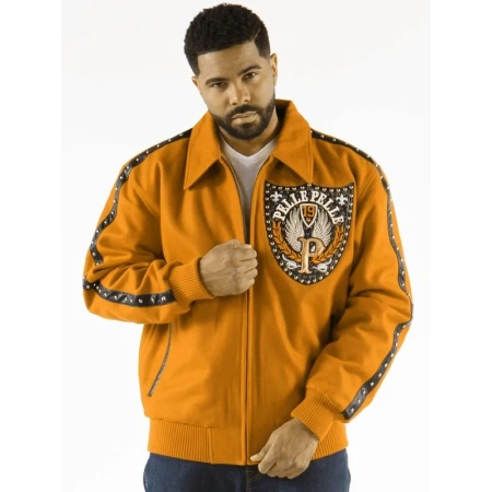 Pelle Pelle Band of Brothers Mustard Jacket |Pelle Pelle view 2