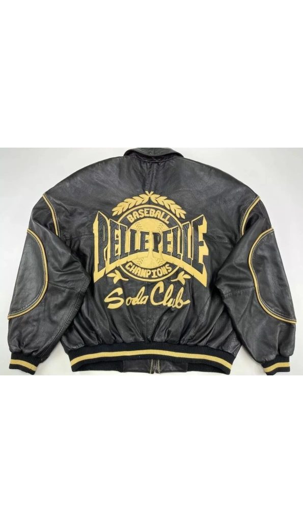 Bold Pelle Pelle Baseball Champion Soda Club Jacket