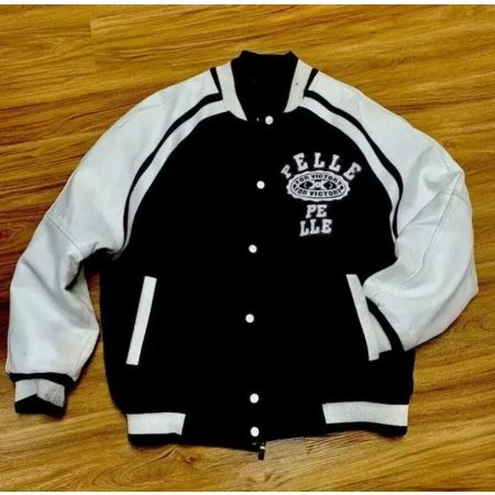 Great Pelle Pelle Wool Varsity Jacket view 2