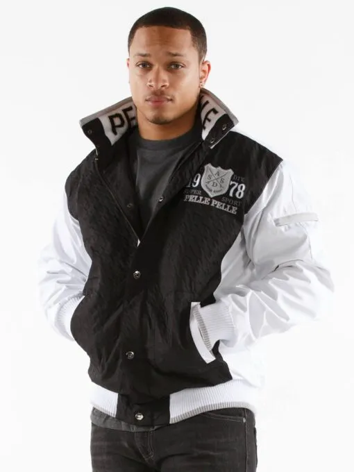 Pelle Pelle Black And White Sport Jacket view 2
