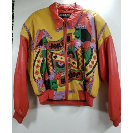 Pelle Pelle Joker Leather Jacket | Rhinstone Jacket view 2