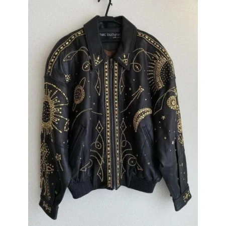 Studs Blouson Marc Buchanan Leather Jacket Pelle Pelle Store view 2