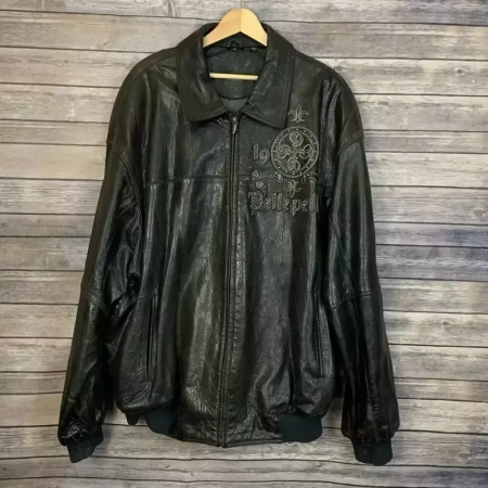Pelle Pelle Black World Tour Leather Jacket view 2