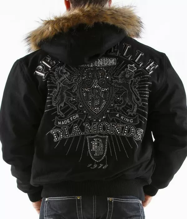 Pelle Pelle Made For King Fur Hood Jacket