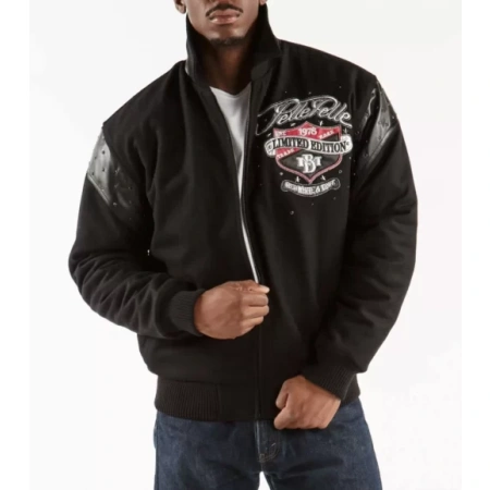 Pelle Pelle Black True Jacket | Pelle Pelle Store view 2