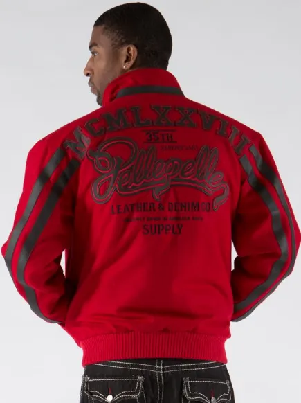 Pelle Pelle 35th Anniversary Red Wool Jacket