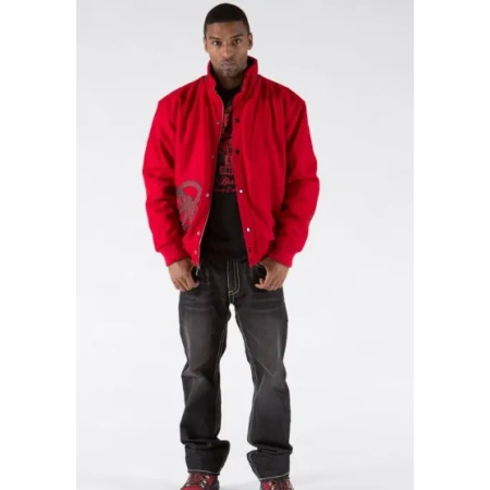 Pelle Pelle 35th Anniversary Red Wool Jacket view 2