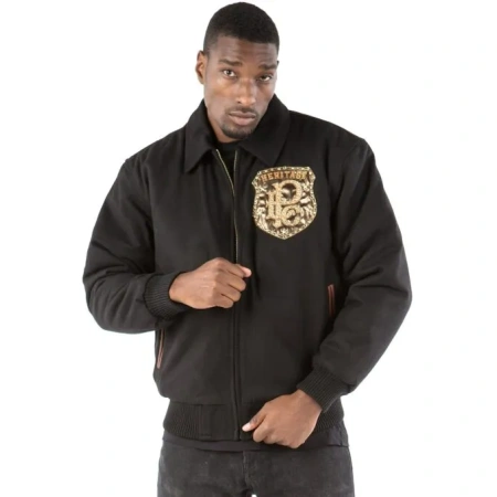 Exclusive Pelle Pelle All Or Nothing Black Brown Jacket view 2