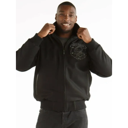 Bold Pelle Pelle All Or Nothing Black Wool Jacket view 2