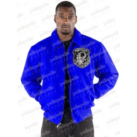 Pelle Pelle All or Nothing Blue Jacket view 2
