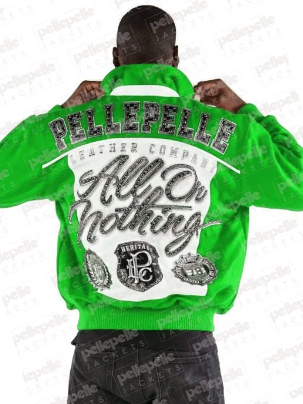 Pelle Pelle All or Nothing Green Jacket