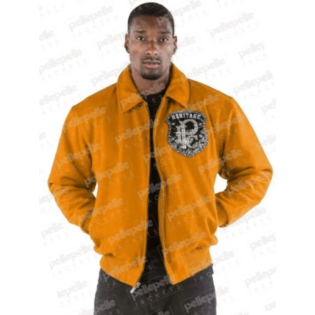 Pelle Pelle All or Nothing Mustard Jacket view 2