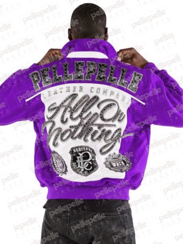 Pelle Pelle All or Nothing Purple Jacket