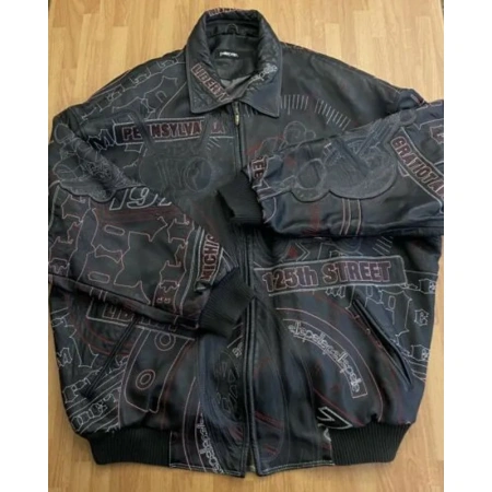 Authentic Pelle Pelle Biker Liberty Leather Jacket view 2