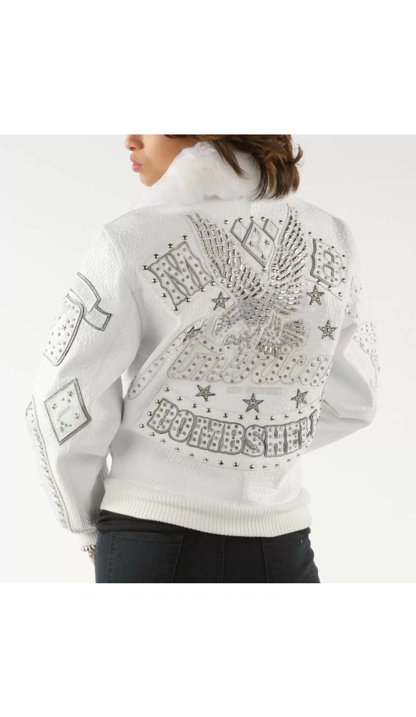 Pelle Pelle Perfect White Bombshell Jacket American Bruiser