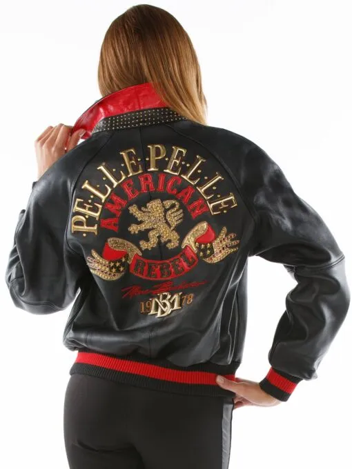 Exclusive American Black Rebel Jacket Pelle Pelle view 2