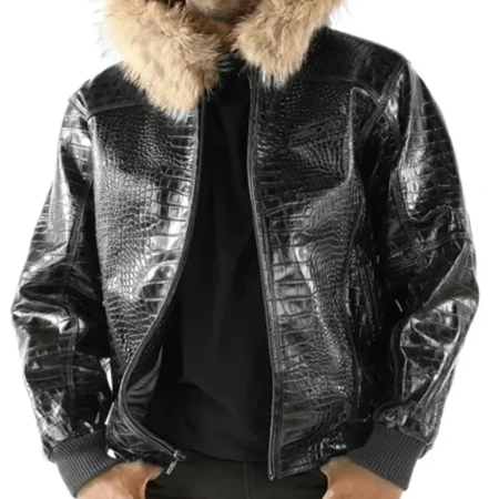Pelle Pelle Basic Nile Black Leather Jacket view 3