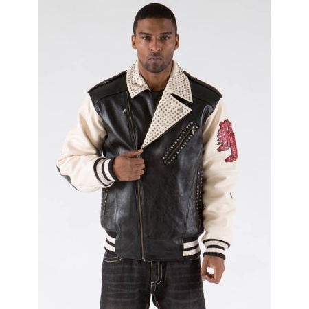 Pelle Pelle Biker Blackivory Jacket | Pelle Pelle Store view 4