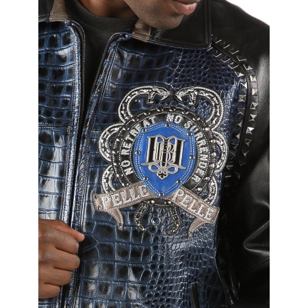 Pelle Pelle Never Surrender Leather Jacket | Pelle Pelle Store view 2