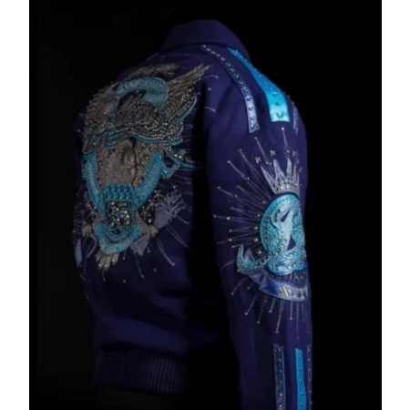 Pelle Pelle Anniversary Royal Blue Jacket view 2