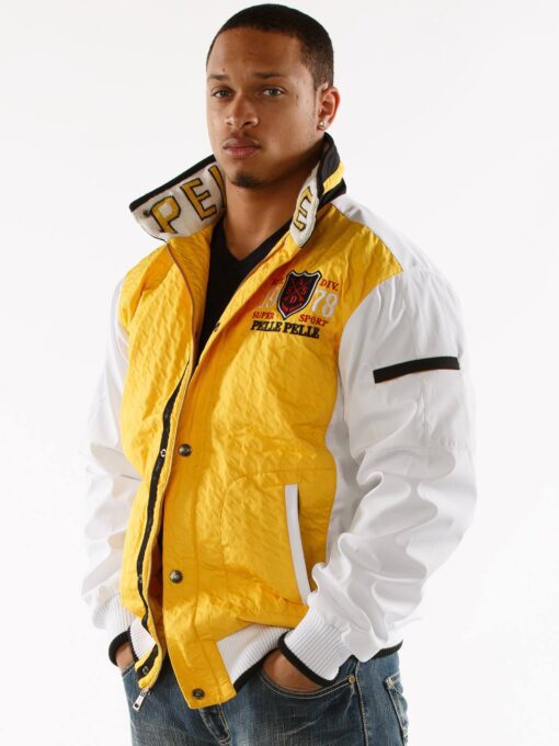 pelle pelle yellow sport jacket,pelle pelle store,pelle pelle leather jacket,black leather jackets,leather jacket,pelle pelle