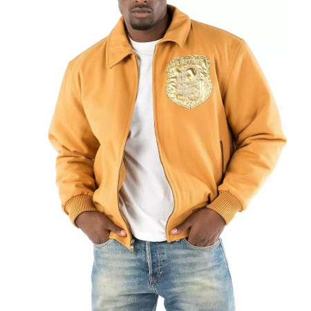 Pelle Pelle Nothing Yellow Wool Jacket view 2