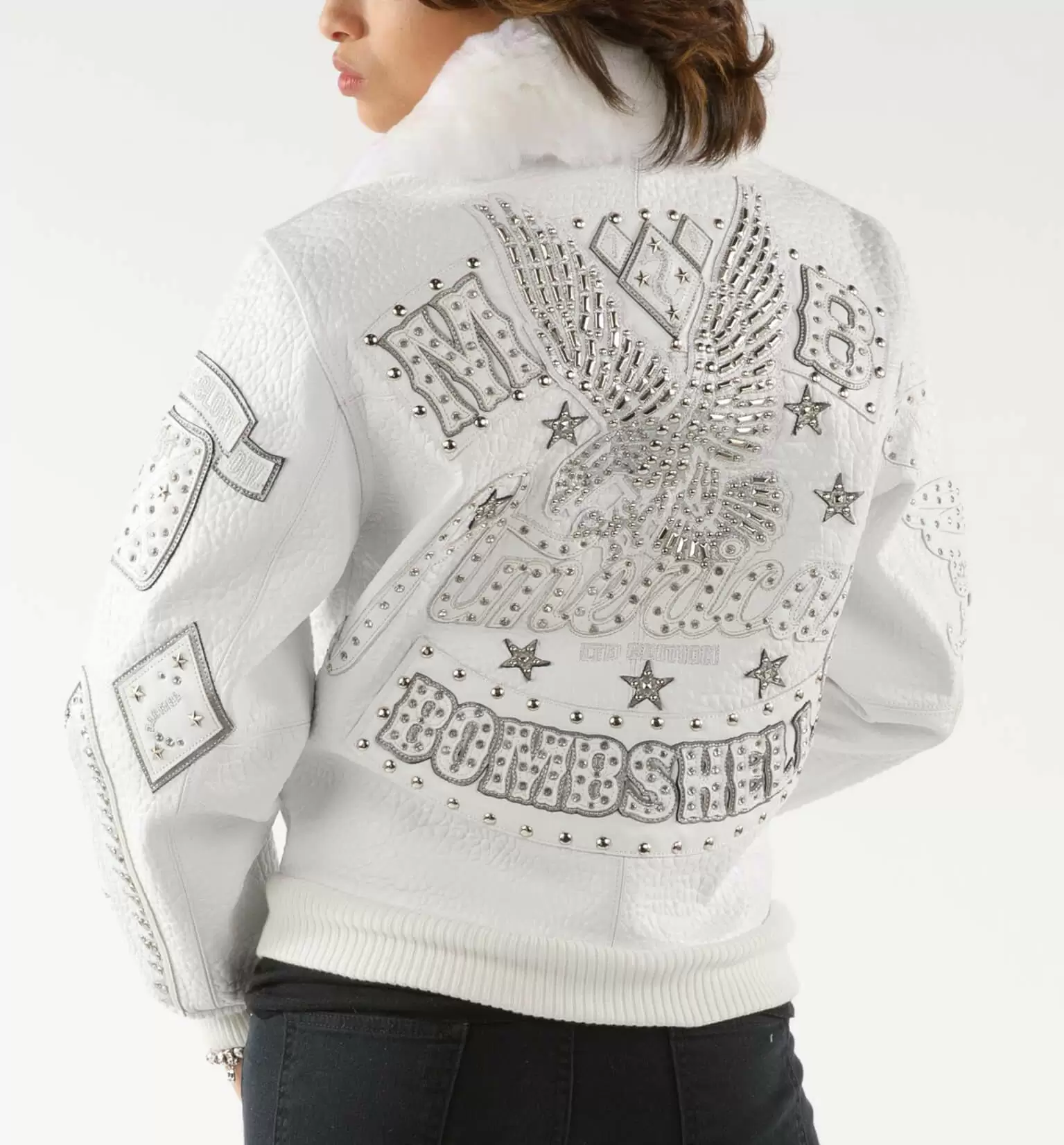 Pelle Pelle American Bombshell White Jacket