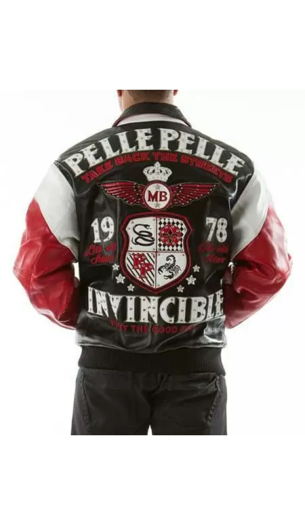 Pelle Pelle Invincible Black Leather Jacket