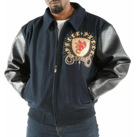 Pelle Pelle Blue Immortal Worldwide Jacket view 2