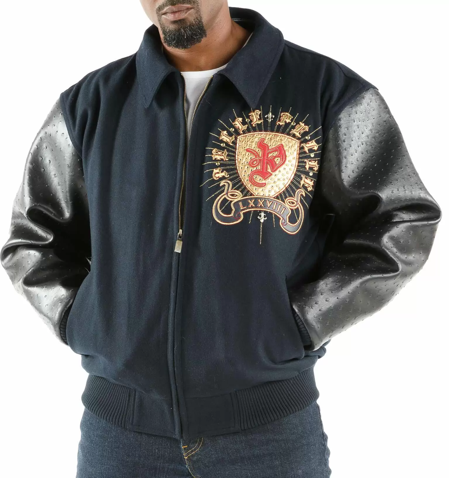 Pelle Pelle Blue Immortal Worldwide Jacket view 2