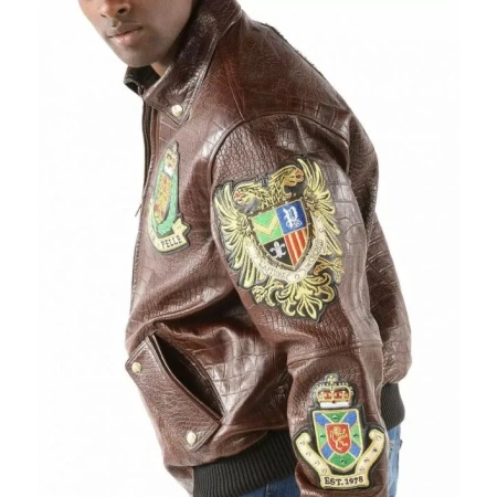 Pelle Pelle 1978 Leather Brown Jacket view 2