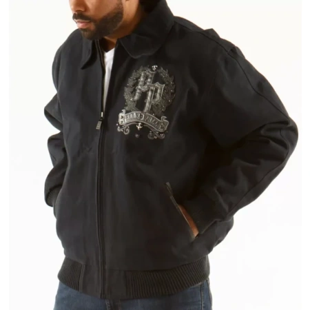 Pelle Pelle Live Like A King Wool Jacket | Pelle Pelle Store view 2