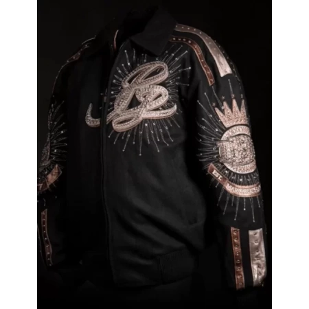 Pelle Pelle Anniversary Black Woolen Jacket view 2