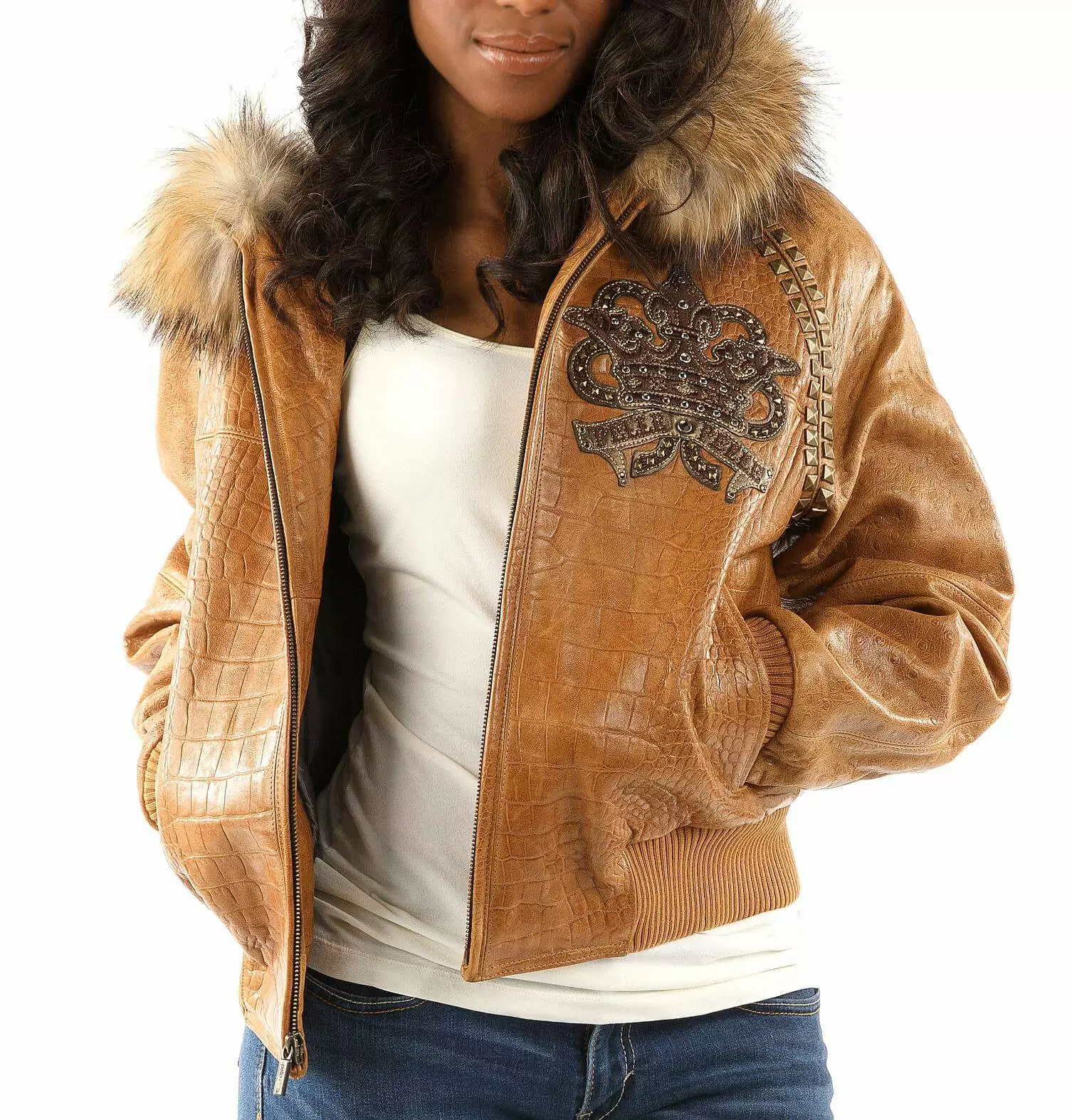 Pelle Pelle Ornate Heart Leather Jacket view 2