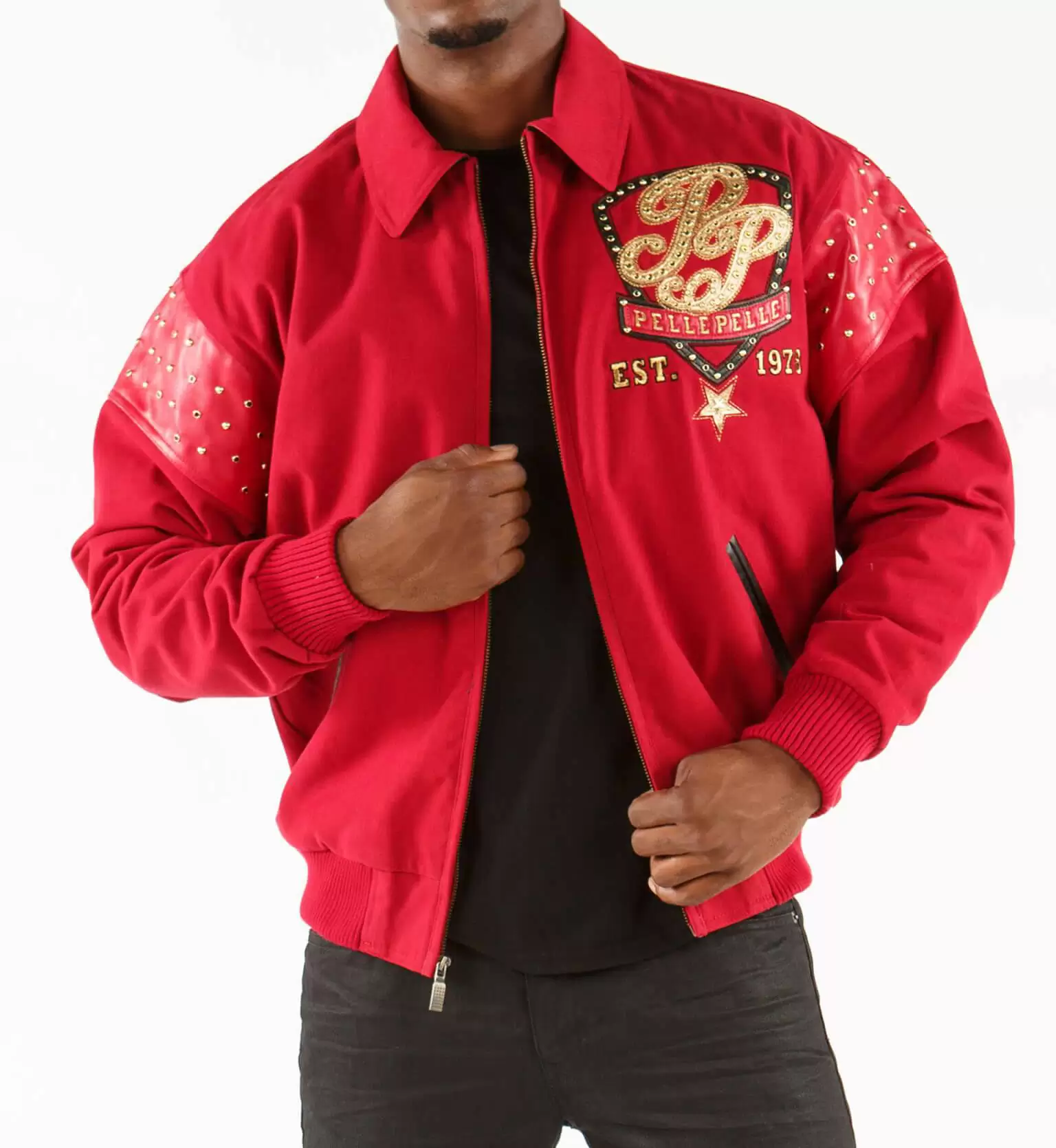 Pelle Pelle Red Thrones Wool Jacket view 2