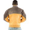 pelle pelle reverse fur yellow coat, pelle pelle store,yellow wool jacket