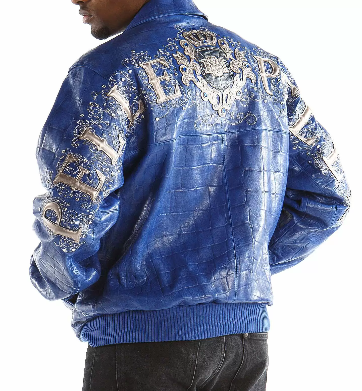 Pelle Pelle Blue Leather Jacket