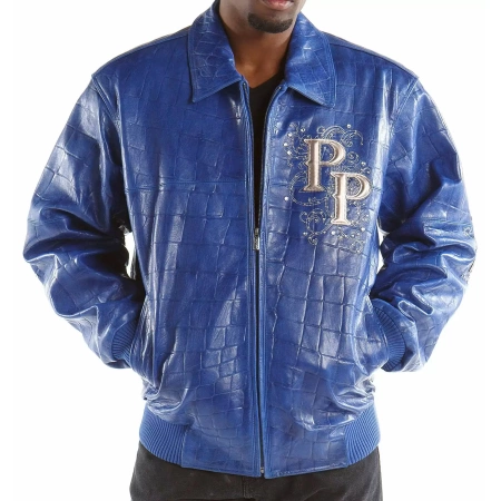 Pelle Pelle Blue Leather Jacket view 2