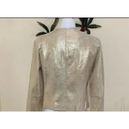 Pelle Pelle Soft Leather Gold Jacket view 2
