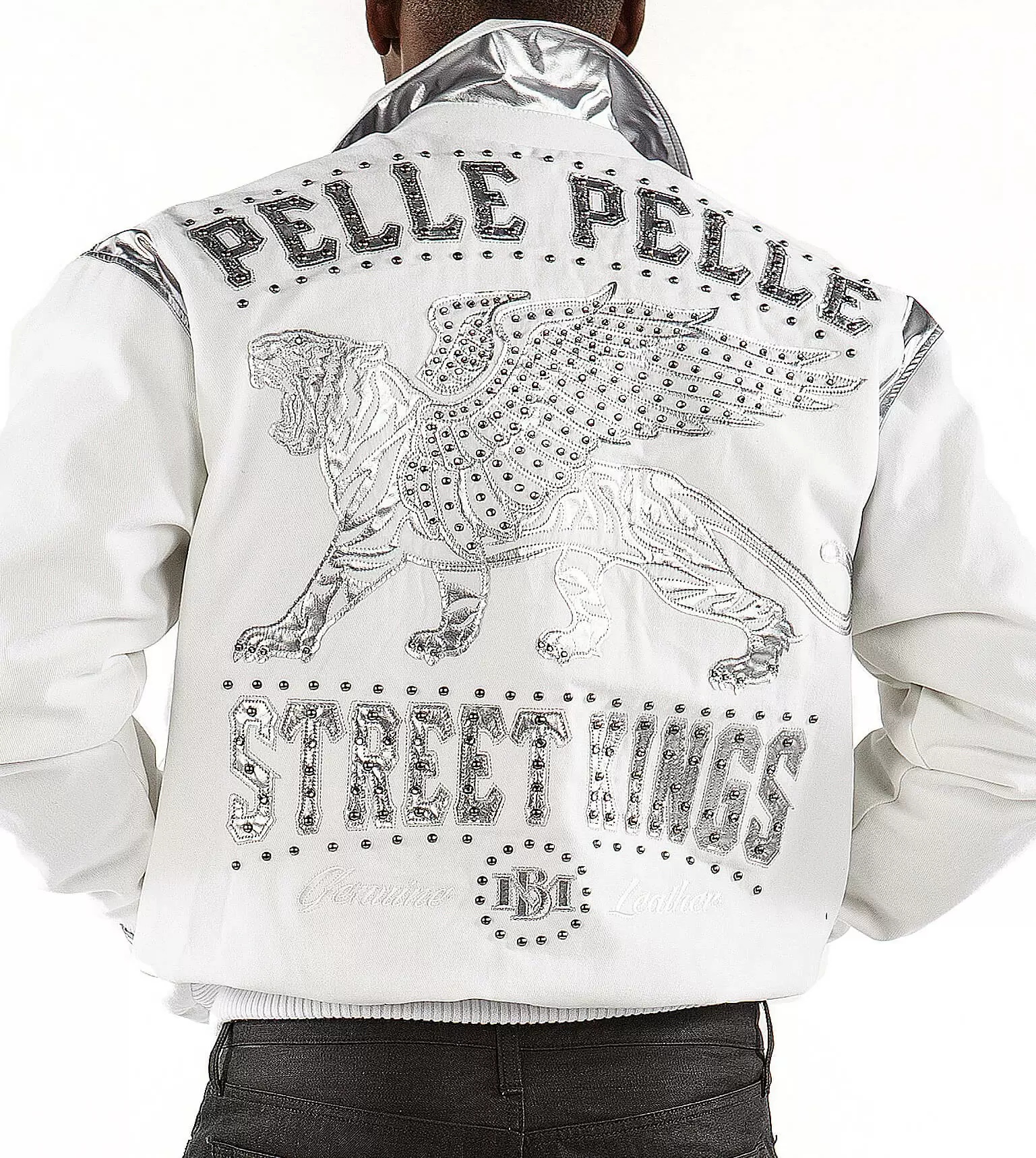 Pelle Pelle Street King White Wool Jacket