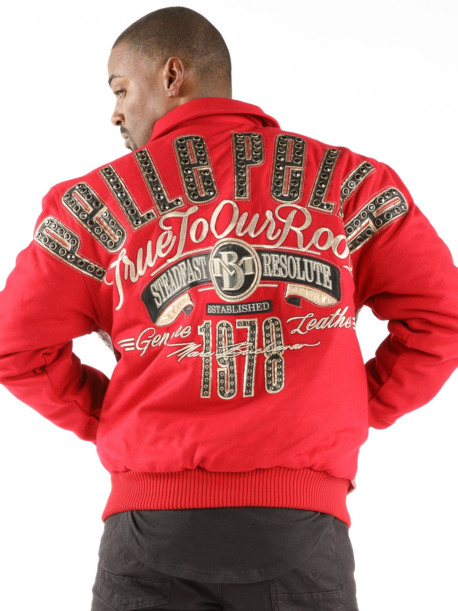 Pelle Pelle True To Our Roots Red Jacket