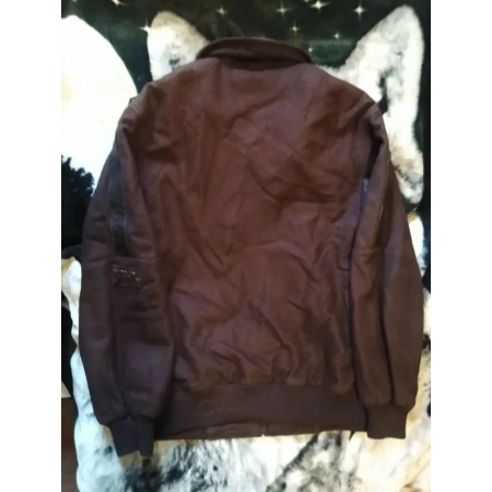 Pelle Pelle Wool Leather Brown Jacket view 2