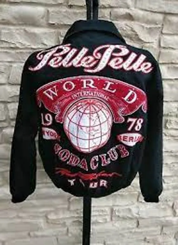 Pelle Pelle World Black Soda Club Jacket