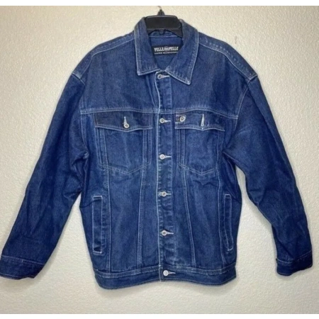 Pelle Pelle Denim Blue Jacket view 2
